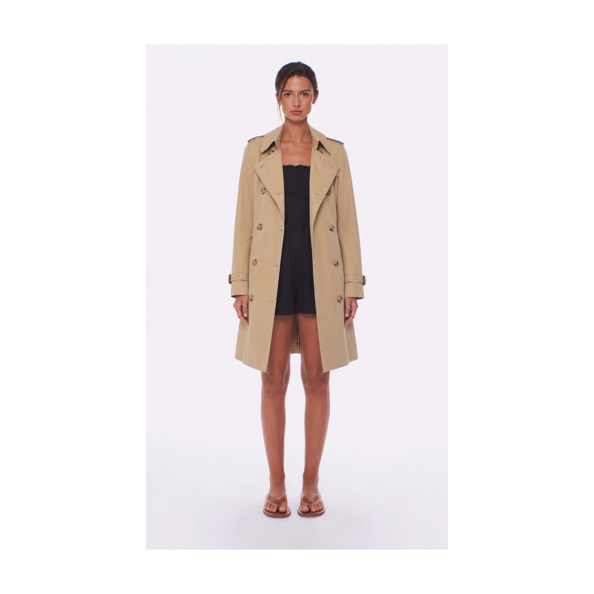 Burberry model tryon